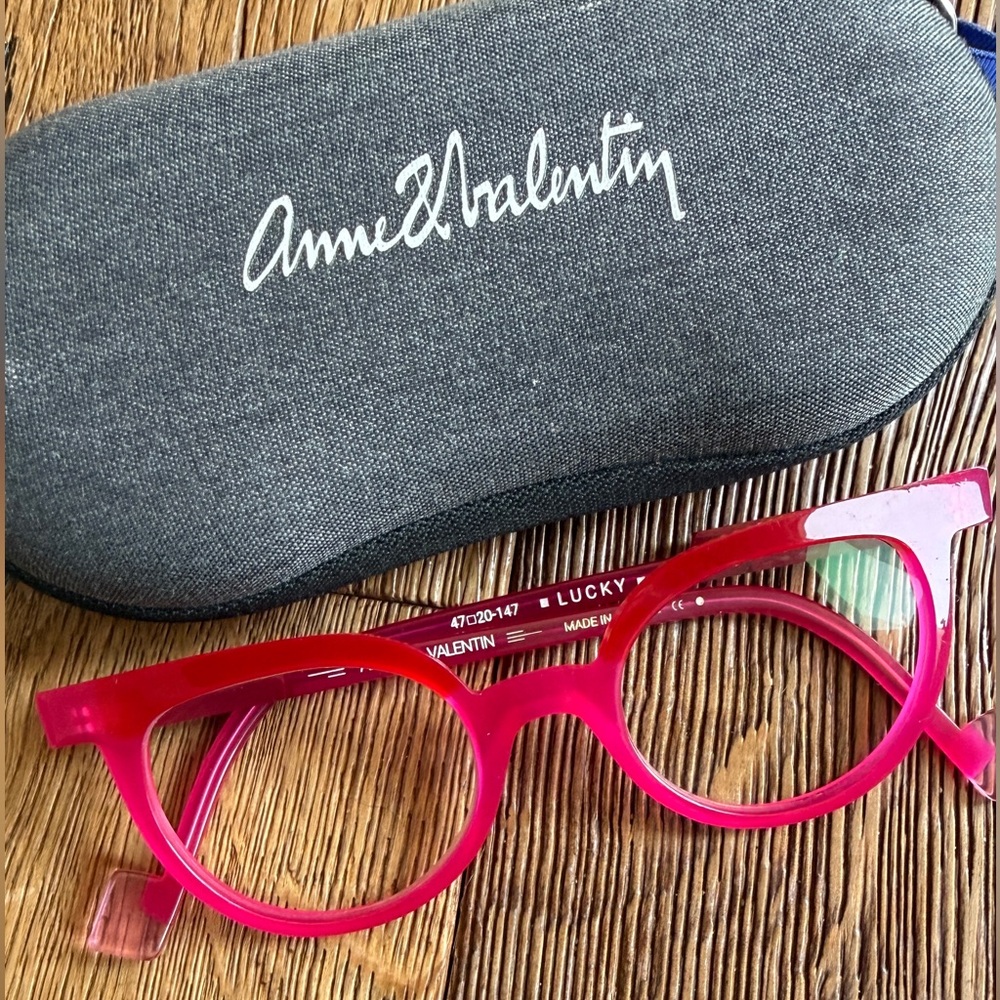 Ann Et Valentin Lucky Women's Pink Glasses